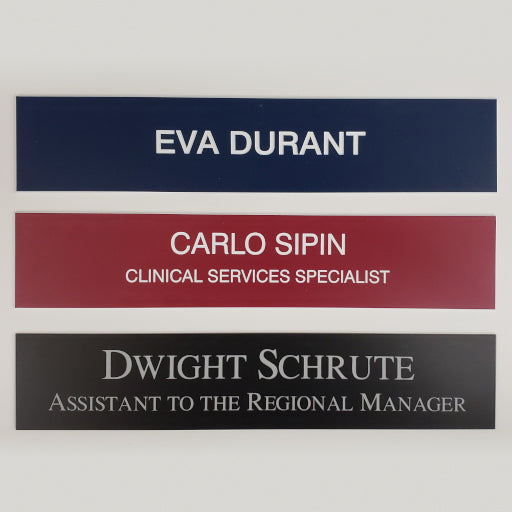 Name Plate Insert